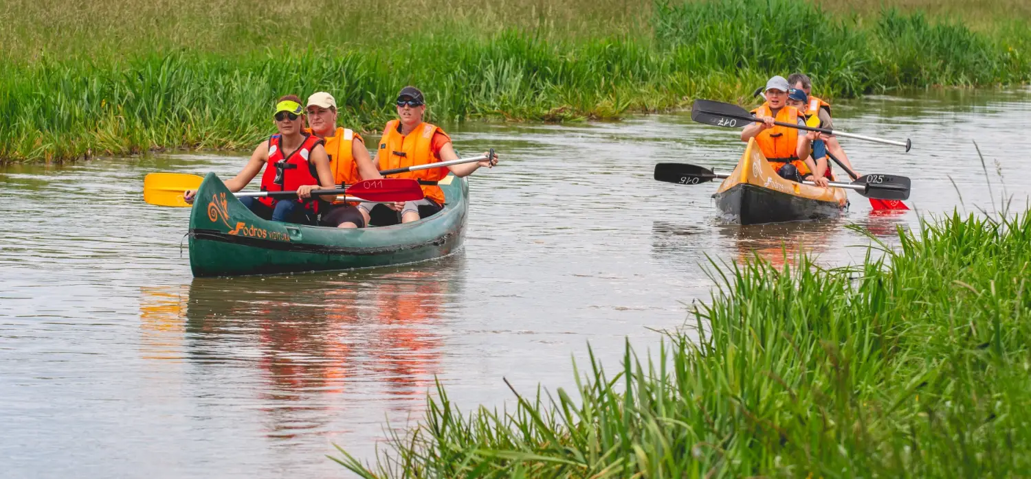 Canoe Tour on the Zala River